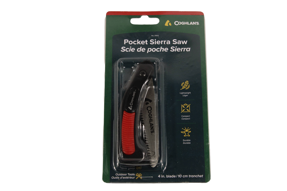 Coghlans Pocket Sierra Saw, Klappsäge mit 10 cm Sägeblatt in Originalverpackung